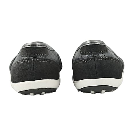 Down to Earth Ladies Shoe (Size 3) - Pewter