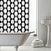 Moroccan Design Shower Curtains with Rings - Grey