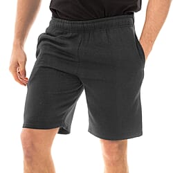 Urban Gang Sports Mens Jogger Shorts - Black