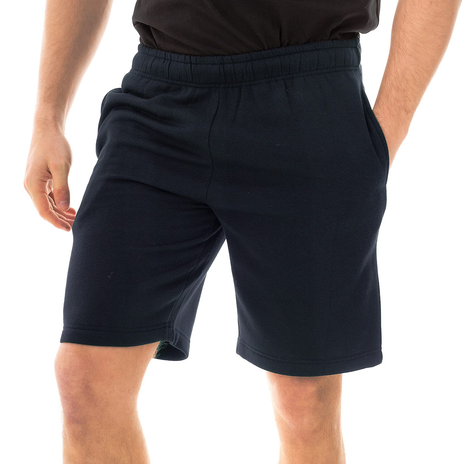 Urban Gang Sports Mens Jogger Shorts - Black