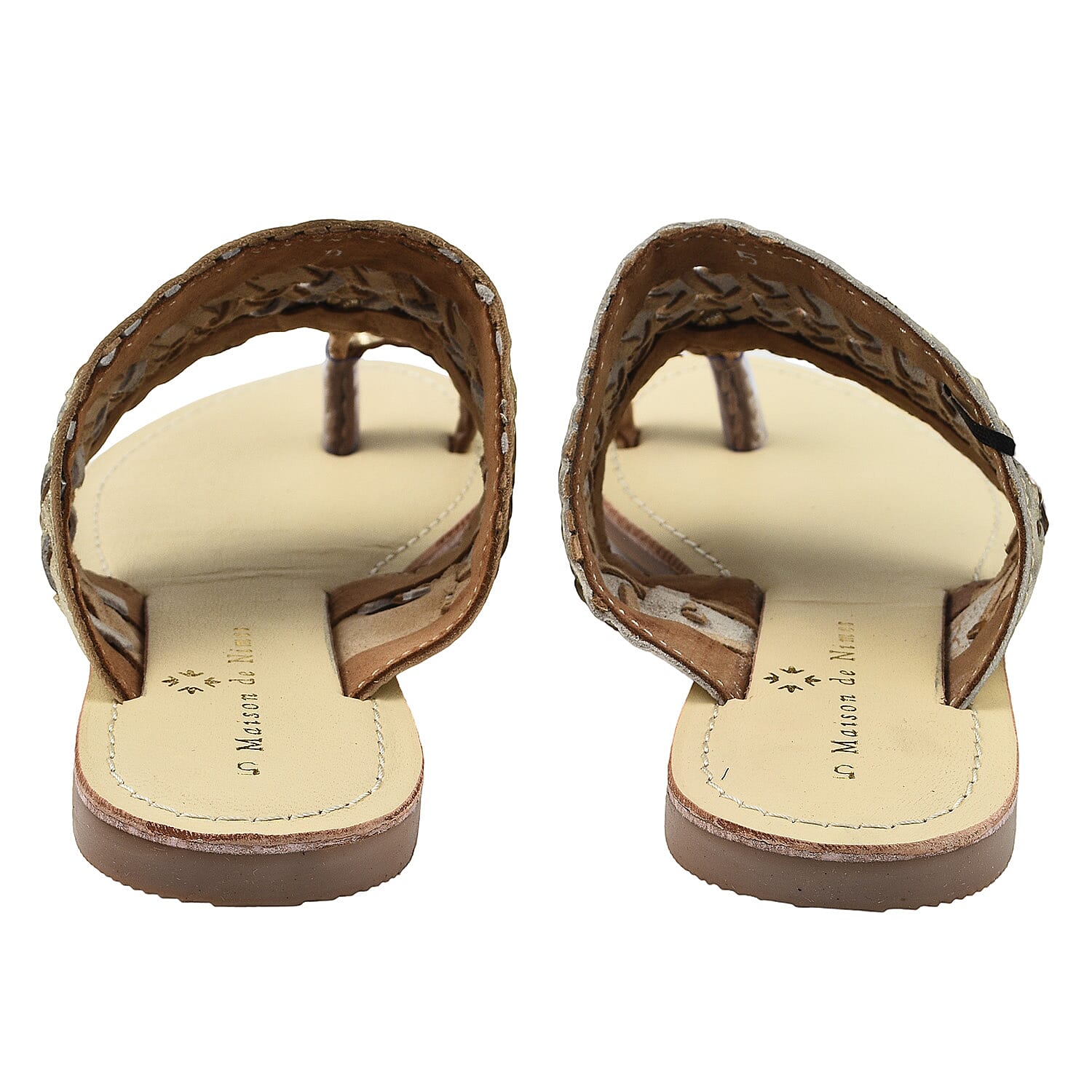 Maison Ladies Slipper (Size 4) - Gold