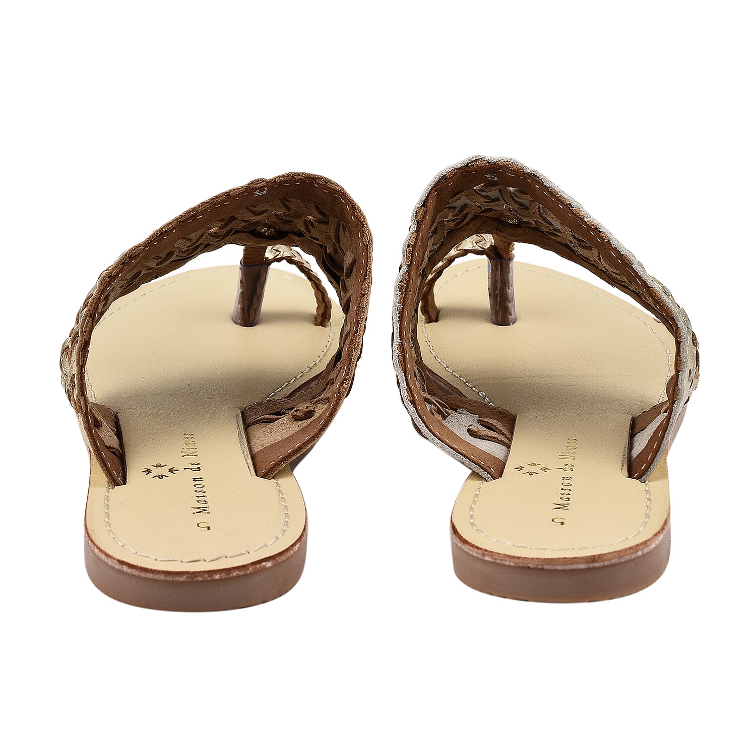 Maison Ladies Slipper (Size 4) - Gold