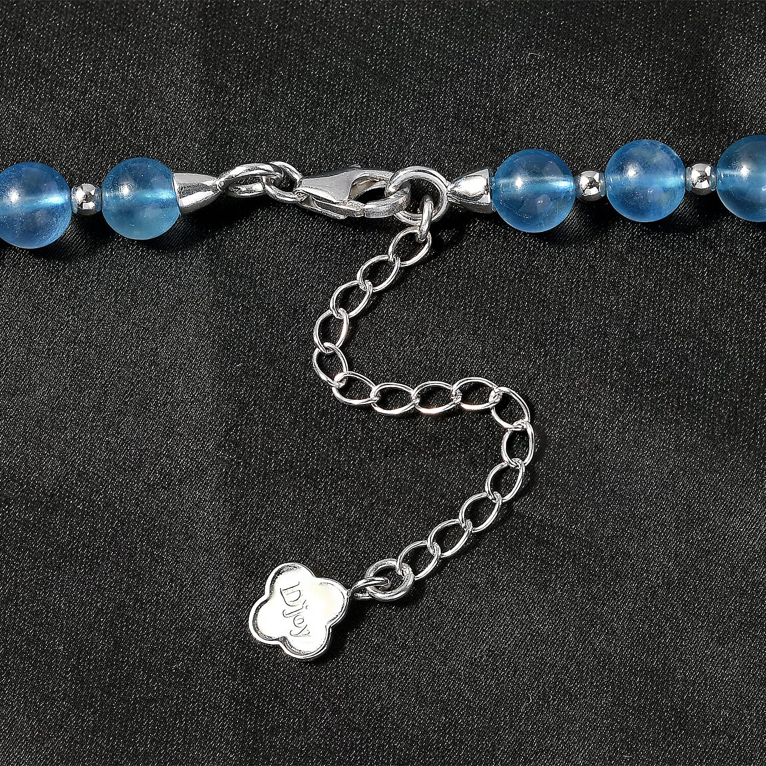 AAAA Brazilian Santa Maria Aquamarine Necklace (Size - 18 with  2 inch extender) in Rhodium Overlay Sterling Silver 175.00 ct