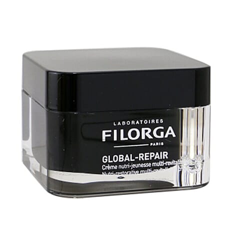Filorga Anti Age Supreme Global Repair Set (Inc. Global Repair Advanced Cream 50ml, Global Repair Essence 50ml - Global Repair Intensive 7ml) with Free 3D Facial Massager