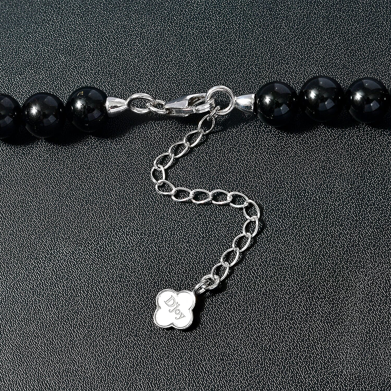 Natural Black Tourmaline Necklace (Size - 18-20) in Rhodium Overlay Sterling Silver 260.00 Ct