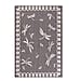 Dragonfly Woven Outdoor Rug Silver/Grey (Size 80x150)