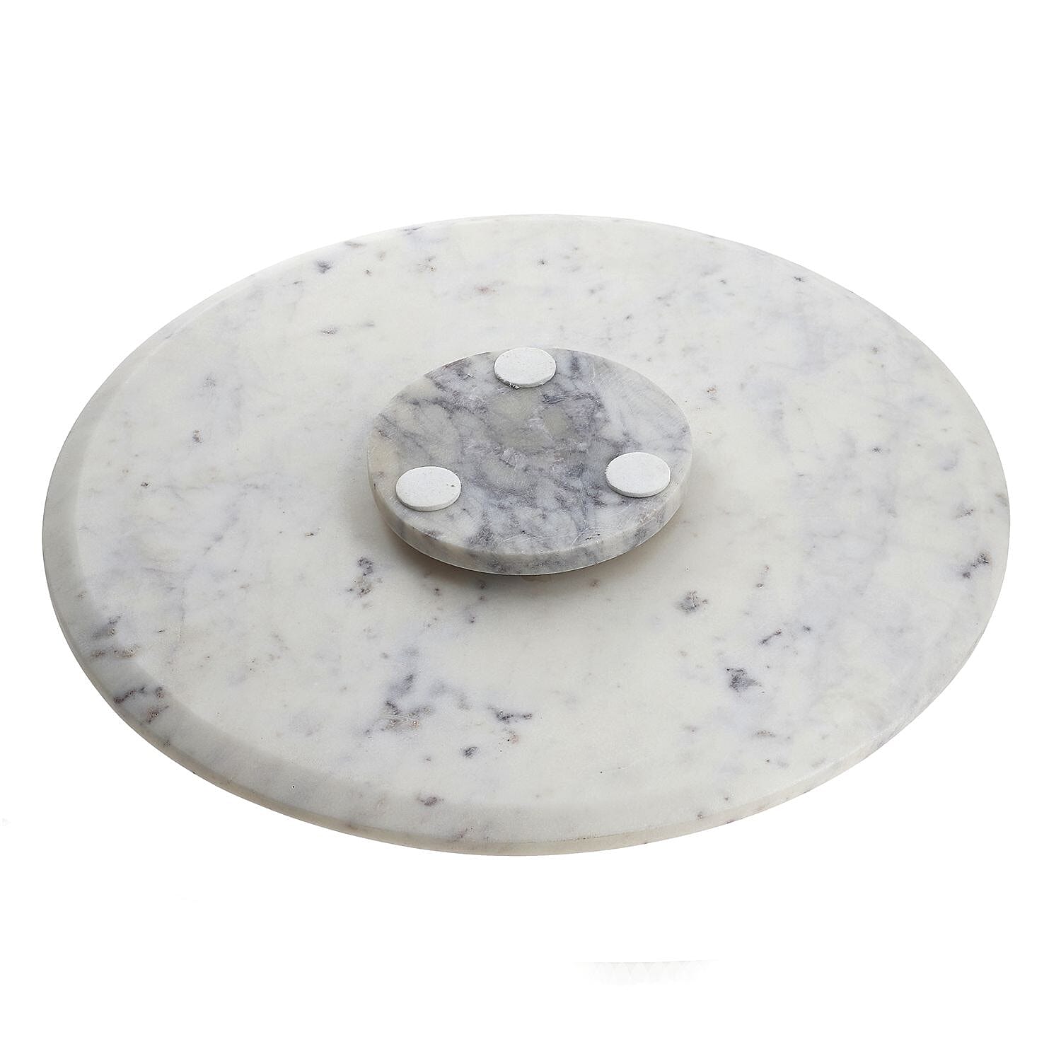 Nakkashi Coaster (Size 38x38x38 cm) - White & Black