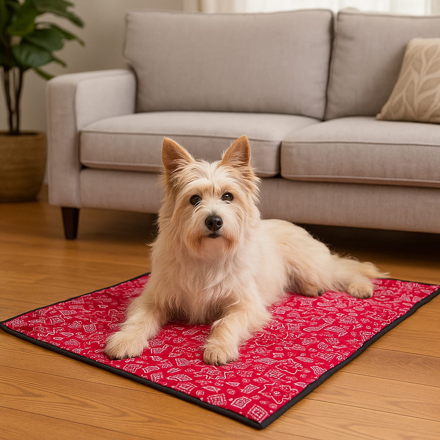 Aqua Coolkeeper Cooling Mat (Size M) - Red