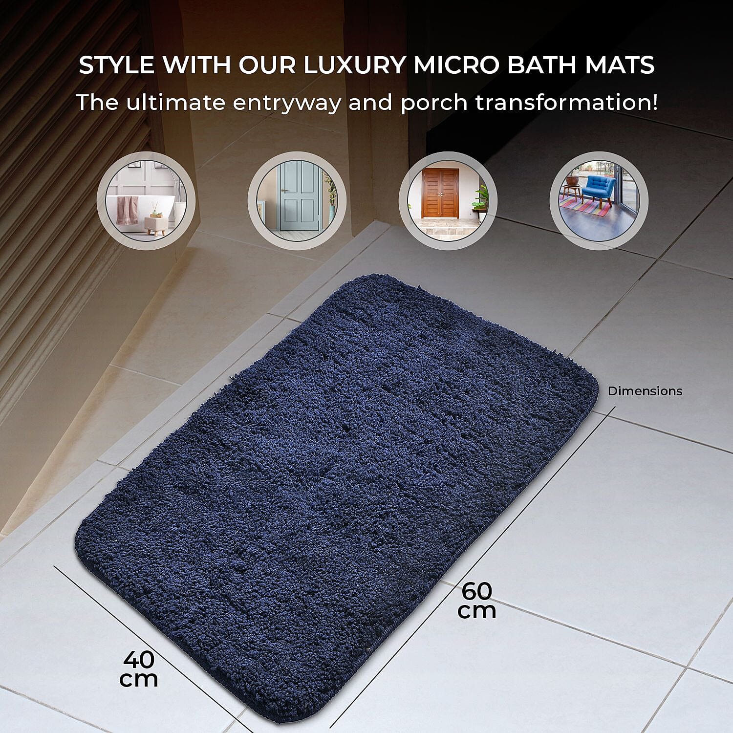 Polyester Printed Rug and Door Mat