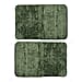 Set of 2 Microbath Mat With TPR Back
