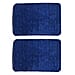 Set of 2 Microbath Mat With TPR Back