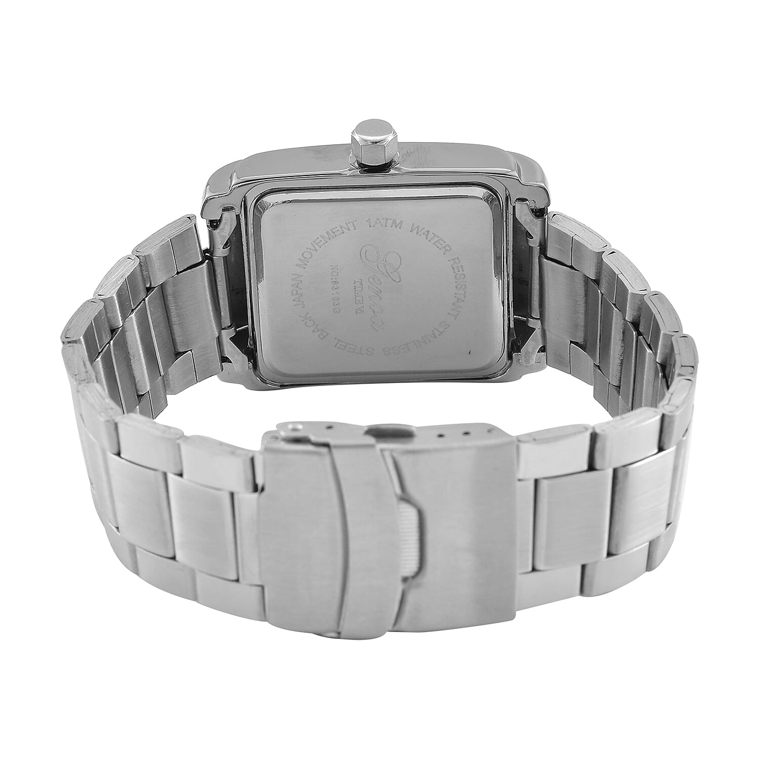 Genoa Time Limited Edition Watch, 3 ATM Water Resistant, With Butterfly Buckle Clasp, Presented in a Gift Box - White Genoa Time Limited Edition Watch, 3 ATM Water Resistant, With Butterfly Buckle Clasp, Presented in a Gift Box - White