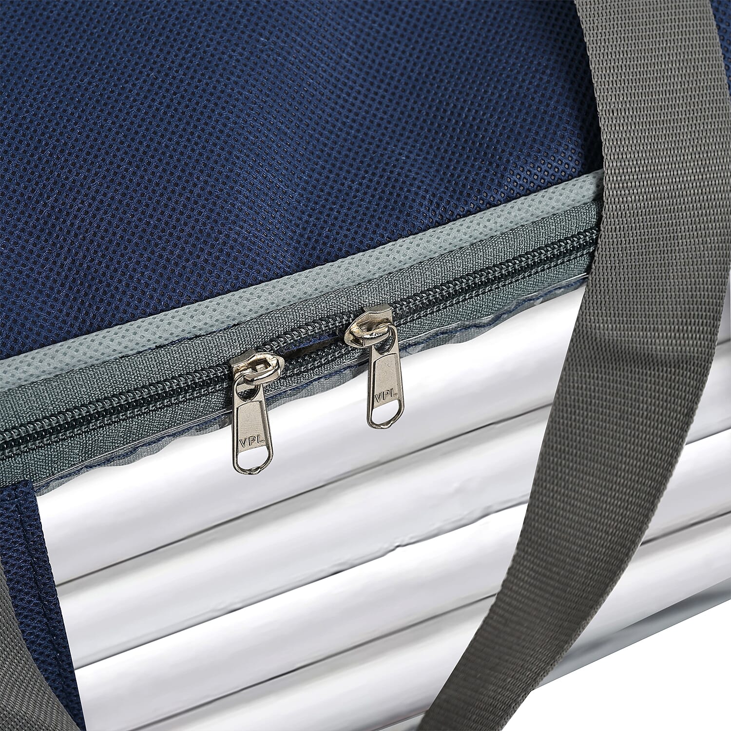 Set of 5 Non-Woven Fabric Storage Bags - Navy