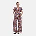 La Marey Smocked Waist Stretch Jersey Jumpsuit