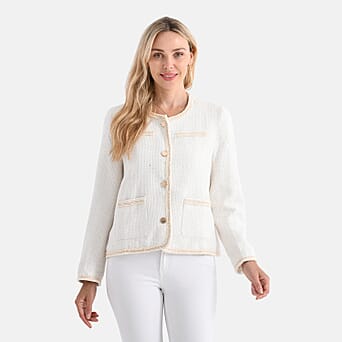 https://tjcuk.sirv.com/Products/78/0/7800647/La-Marey-Tweed-Long-Sleeve-Buttoned-Blazer-Size-16-To-18-White_7800647.jpg?w=342&h=342