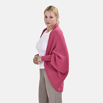 https://tjcuk.sirv.com/Products/78/0/7800777/Tamsy-Acrylic-Solid-Cardigan-Size-76x1-cm-Pink-Green_7800777_2.jpg?w=342&h=342
