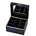 Faux Lizard Skin Pattern Leatherette 2-Layer Jewellery Organiser