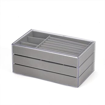 https://tjcuk.sirv.com/Products/78/0/7801055/Patterned-Jewellery-Organiser-Size-23x13x10-cm-Gray-Gray_7801055_3.jpg?w=342&h=342