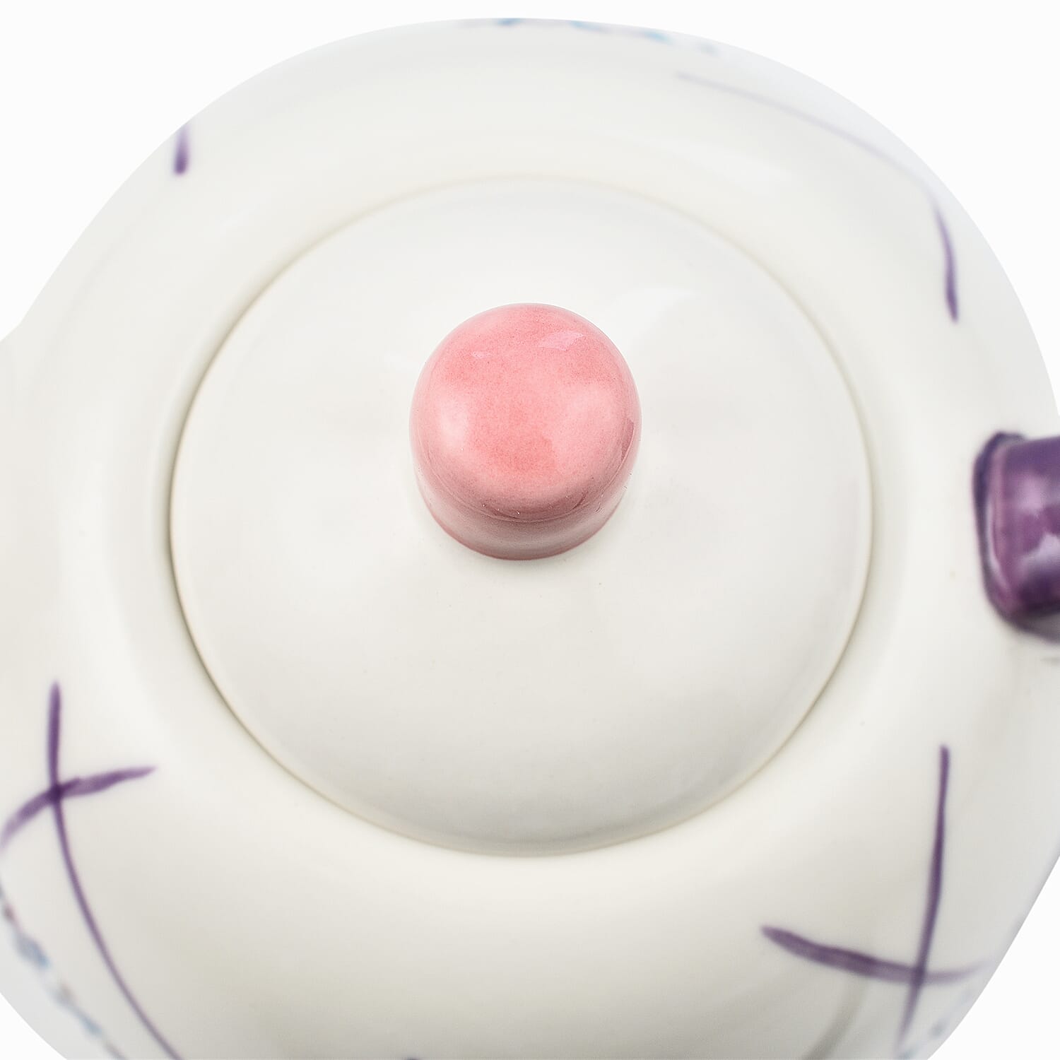 Lesser and Pavey - Thistle Tea for One-Cup 250ml, Teaport 450ml - White