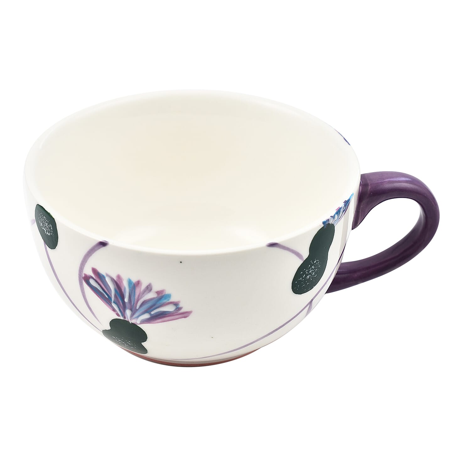 Lesser and Pavey - Thistle Tea for One-Cup 250ml, Teaport 450ml - White