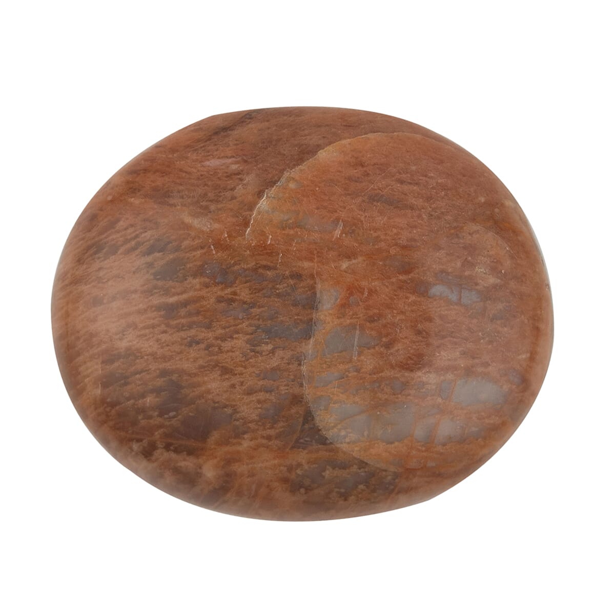 Orange moonstone pebble  - XS Small