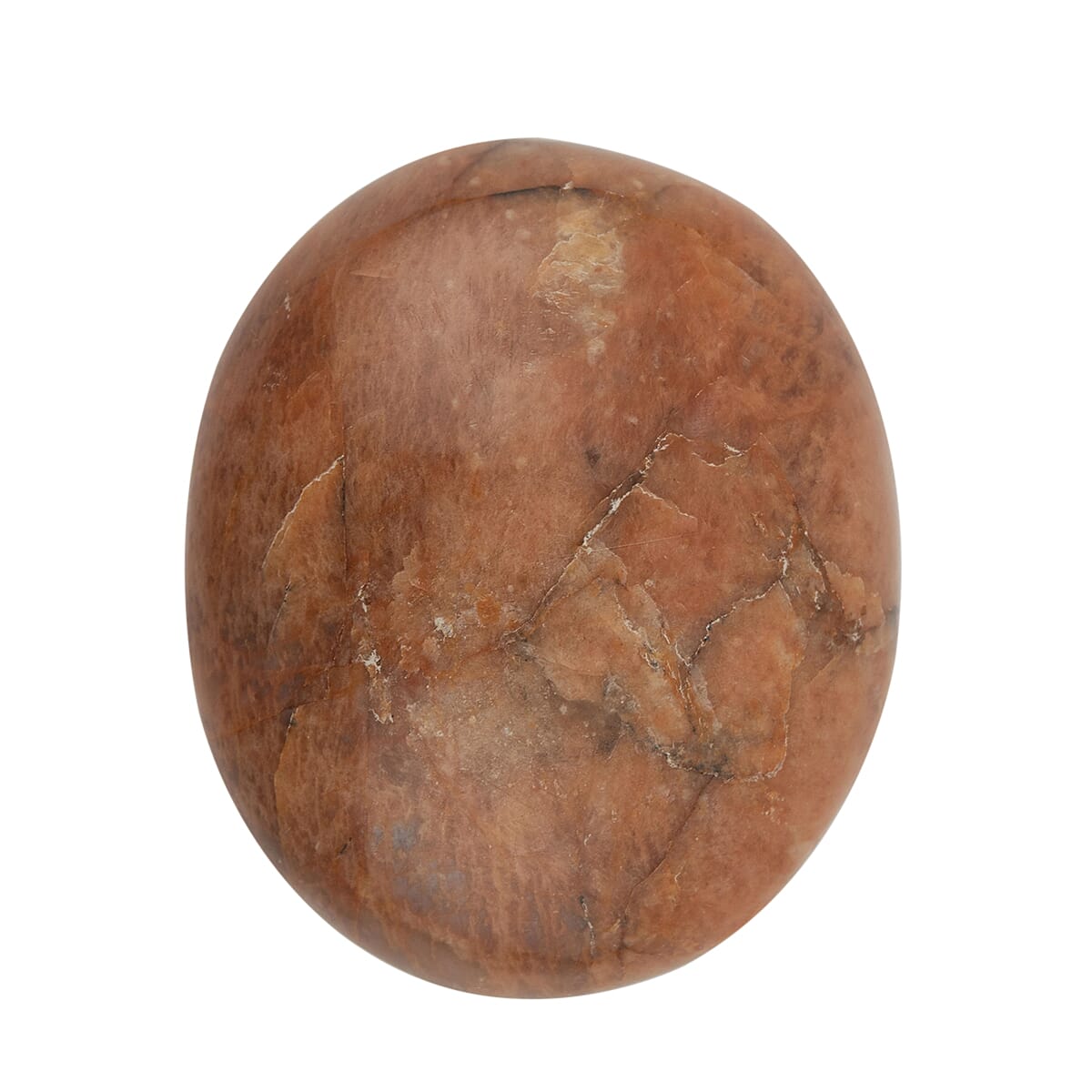 Orange moonstone pebble  - XS Small