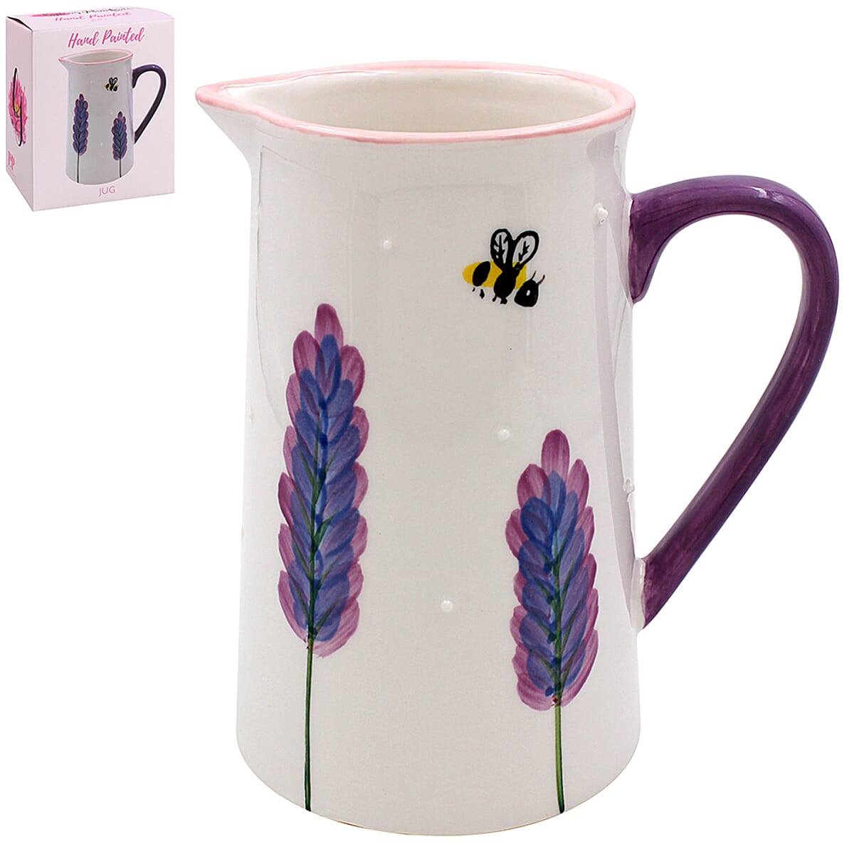 Lesser and Pavey - Lavender & Bees Jug 500ml - Purple