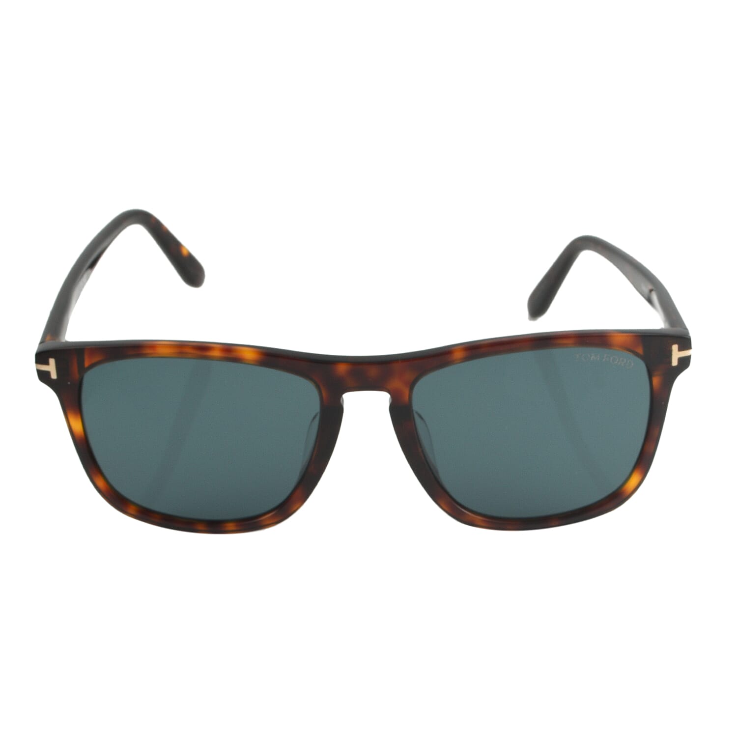 One Time Designer Closeout - Tom Ford Wayferer Sunglass with Blue Lenses - Tortoise