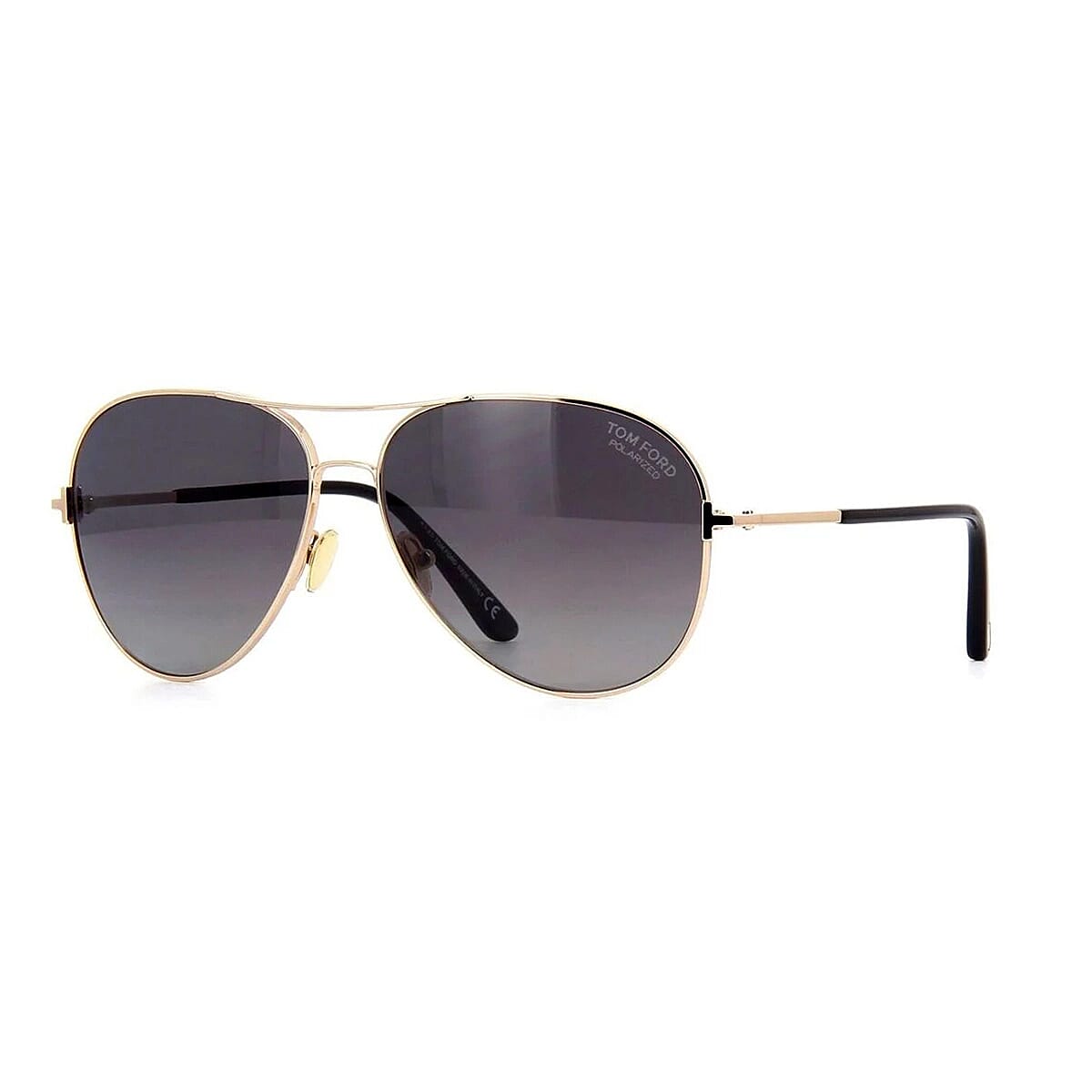 Black designer aviator sunglasses hotsell