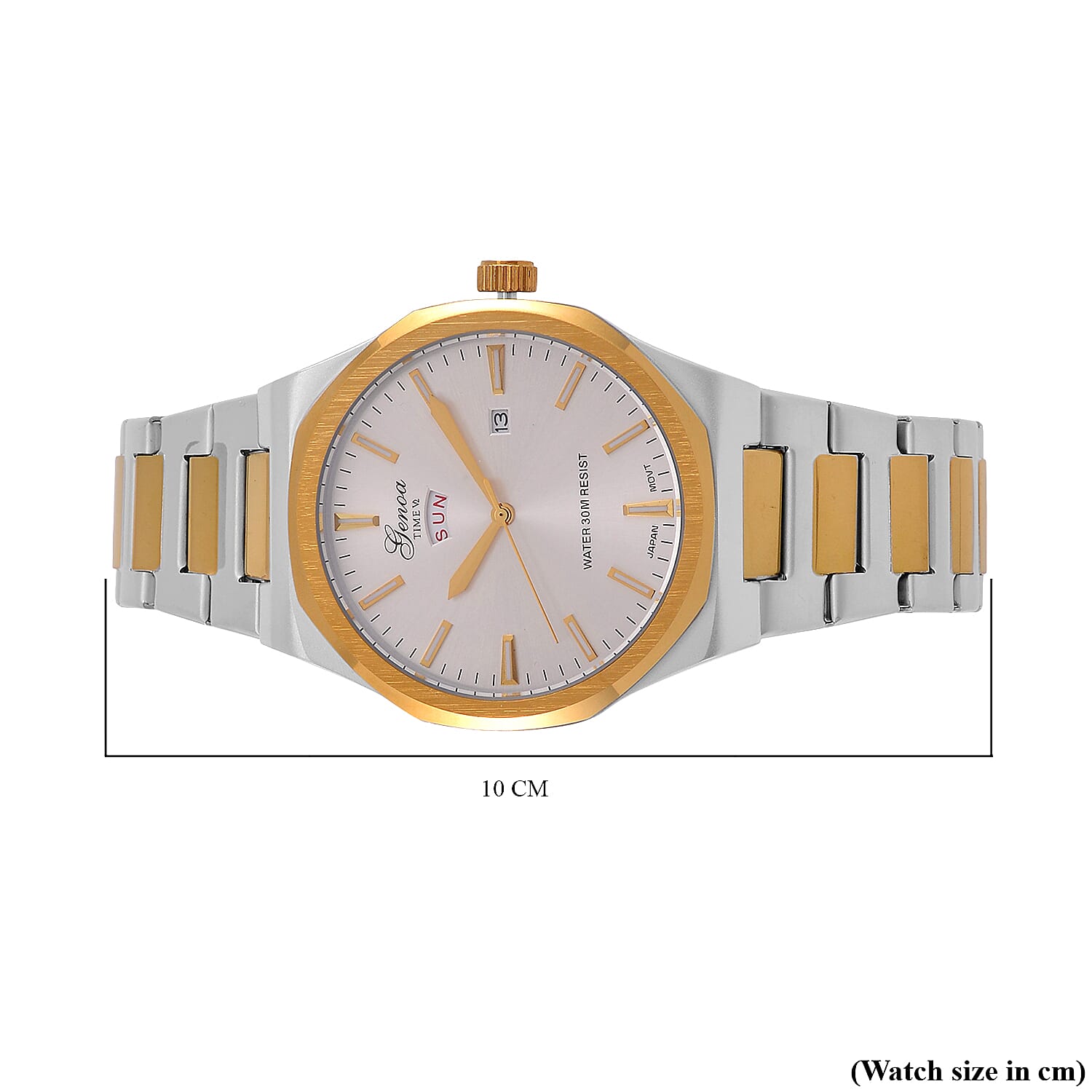 GENOA Desire Limited Edition -  Japanese Movt 3ATM Water Resistant Watch with Chain Strap