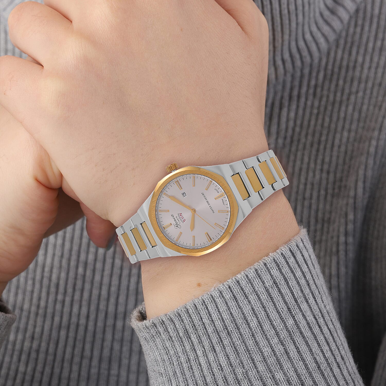 GENOA Desire Limited Edition -  Japanese Movt 3ATM Water Resistant Watch with Chain Strap