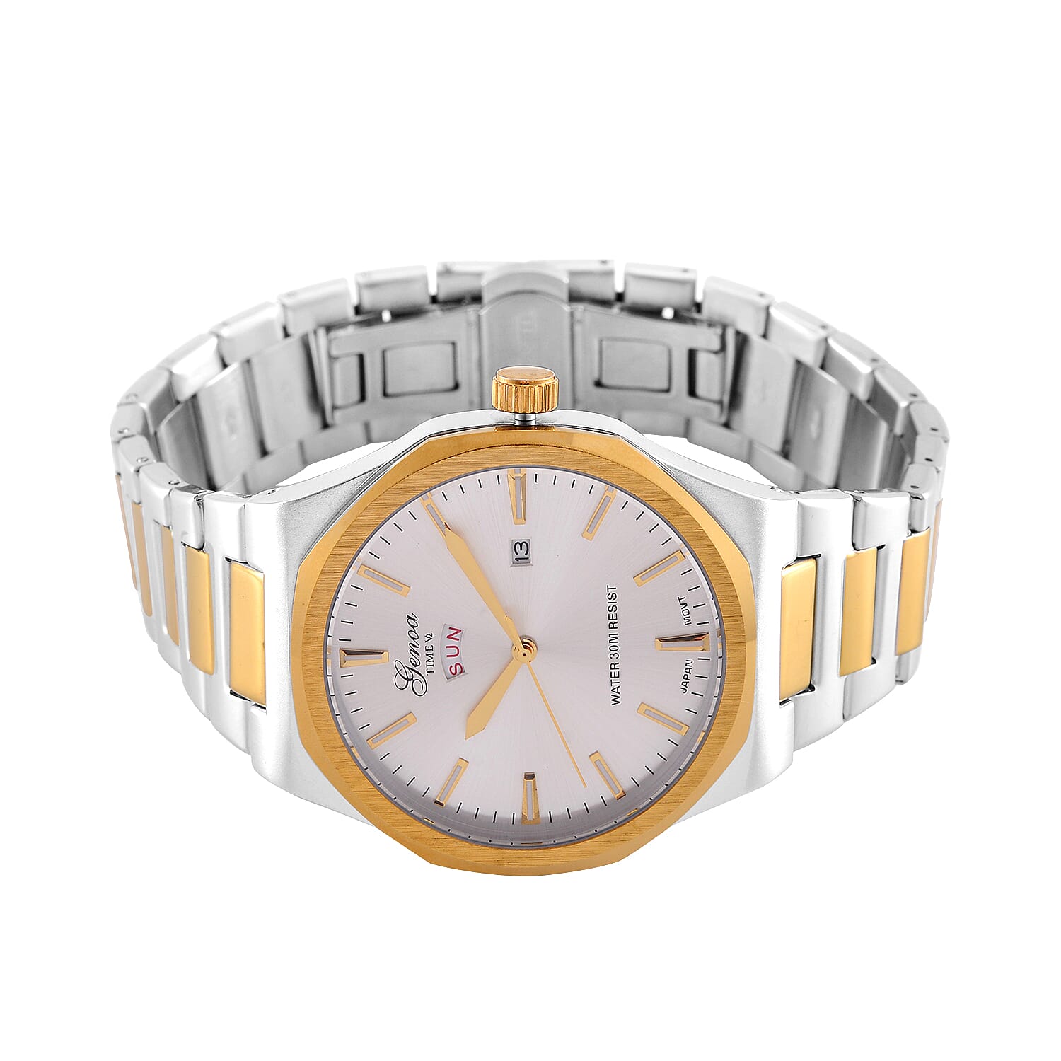 GENOA Desire Limited Edition -  Japanese Movt 3ATM Water Resistant Watch with Chain Strap