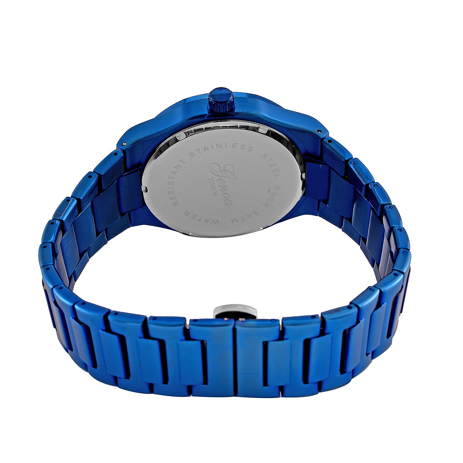 Designer Inspired - Genoa Seiko AL33 Japanese Movement Watch  - Silver Dial