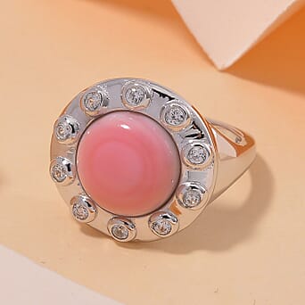 https://tjcuk.sirv.com/Products/78/0/7802304/Pink-Conch-Shell-White-Zircon-Main-Stone-With-Side-Stone-Ring-in-Rhodi_7802304_1.jpg?w=342&h=342