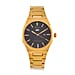 GENOA TIME V2 Japanese Movement Green Dial Gold Plated 3ATM WR Watch with Stainless Steel Strap