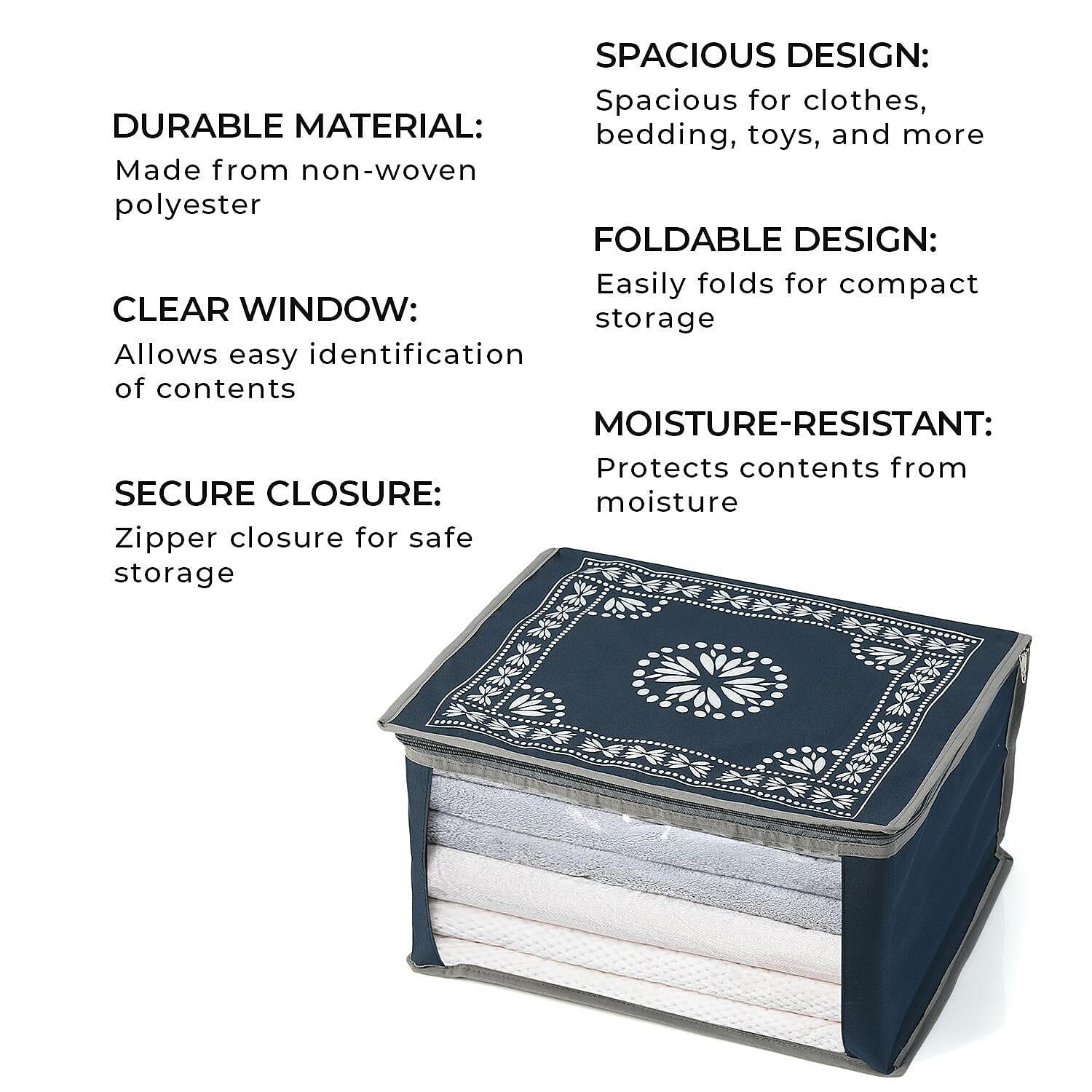 Patterned Storage Box