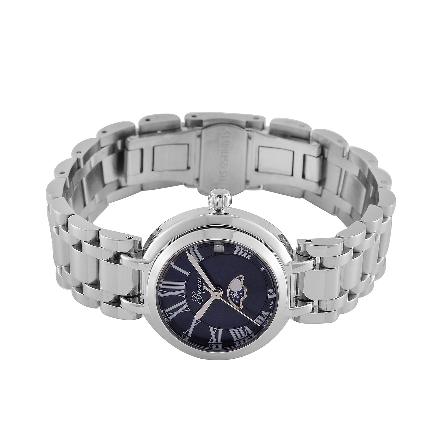 GENOA TIME V2 Japan Movt. 3ATM Water Resistant Watch with Stainless Steel Strap GENOA TIME V2 Japan Movt. 3ATM Water Resistant Watch with Stainless Steel Strap