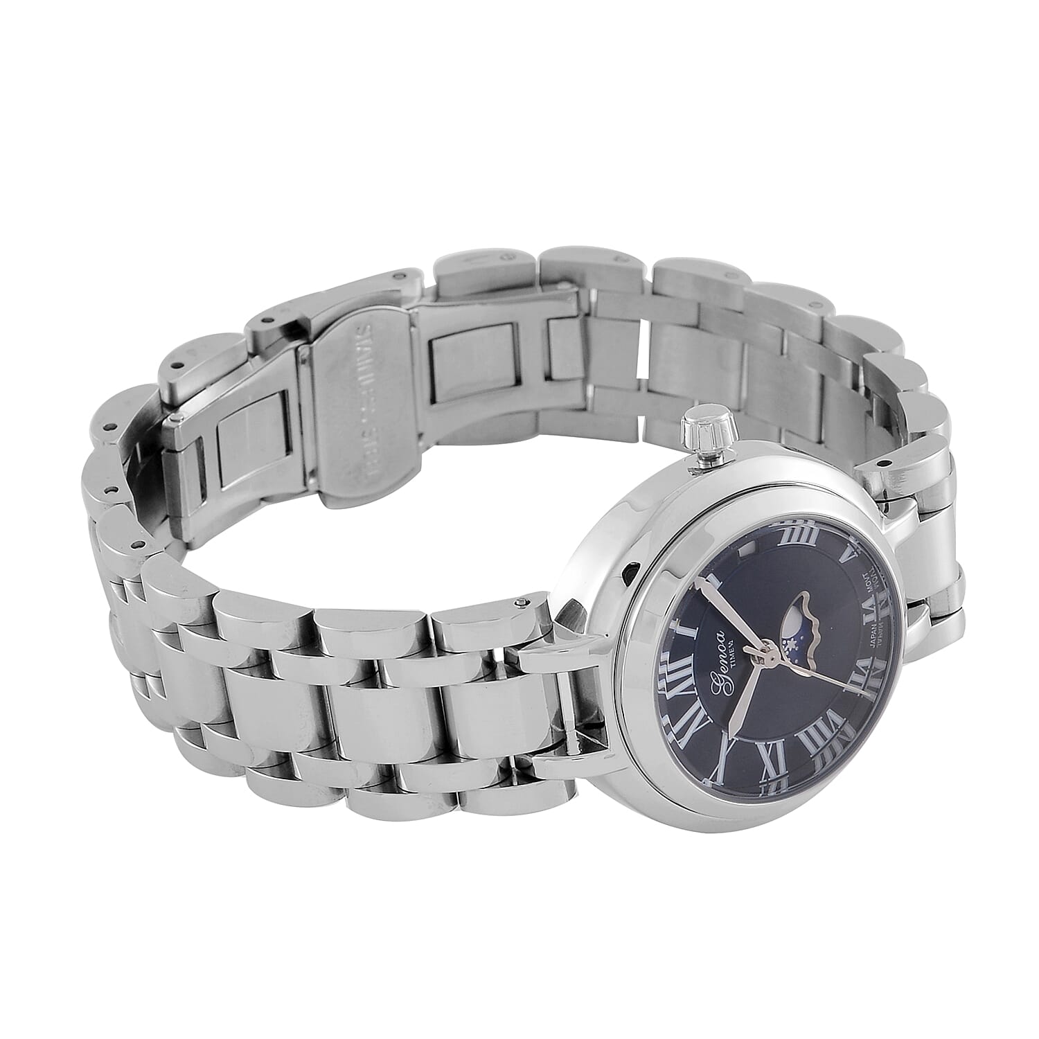 GENOA TIME V2 Japan Movt. 3ATM Water Resistant Watch with Stainless Steel Strap GENOA TIME V2 Japan Movt. 3ATM Water Resistant Watch with Stainless Steel Strap