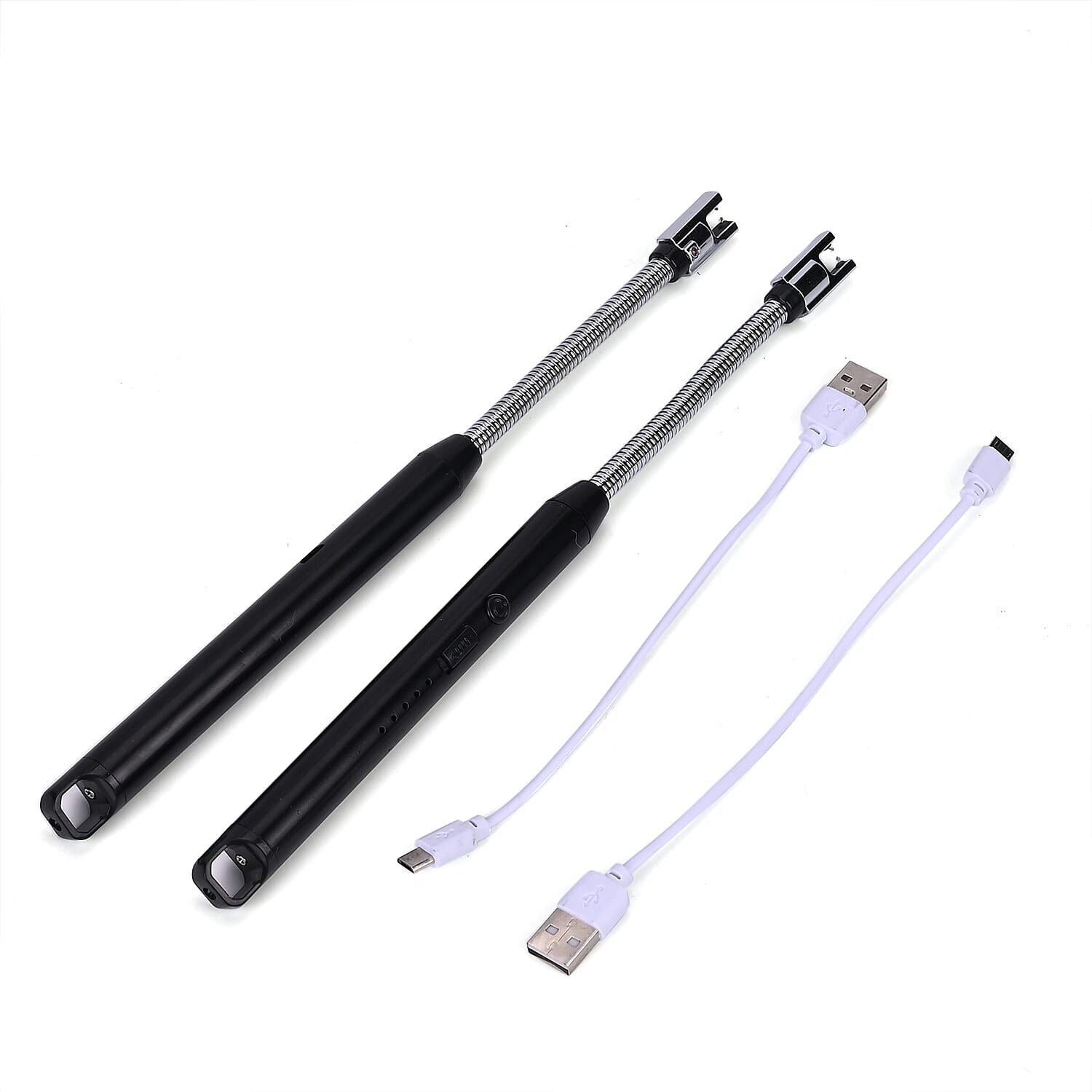 Set of 2 Electronic Lighter with Android Charging Cable
