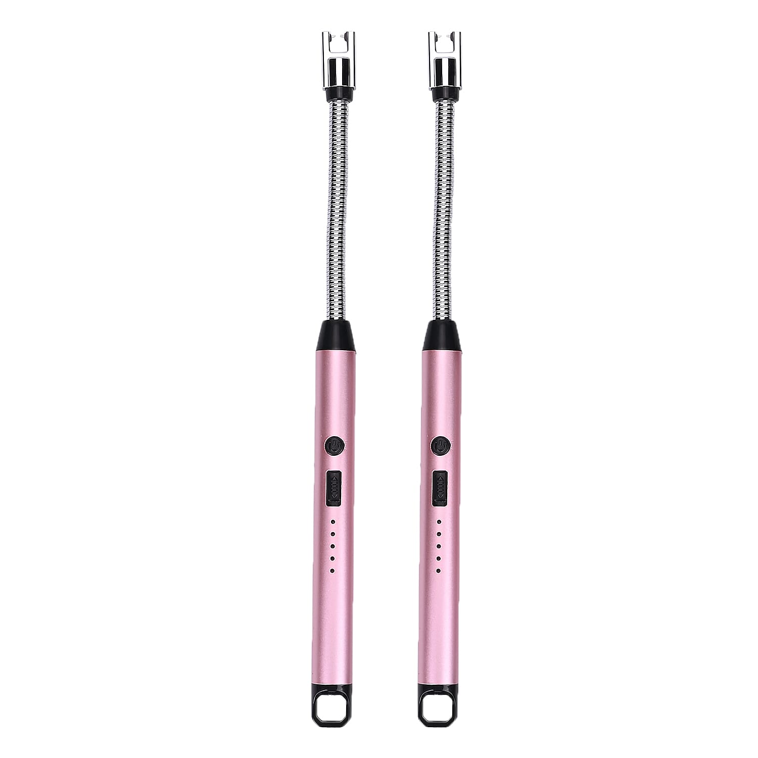 Set of 2 Rechargeable Electric Lighters - Pink