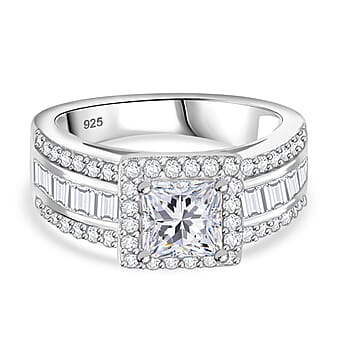 https://tjcuk.sirv.com/Products/78/0/7802966/Moissanite-Main-Stone-With-Side-Stone-Ring-in-Rhodium-Overlay-Sterling_7802966.jpg?w=342&h=342