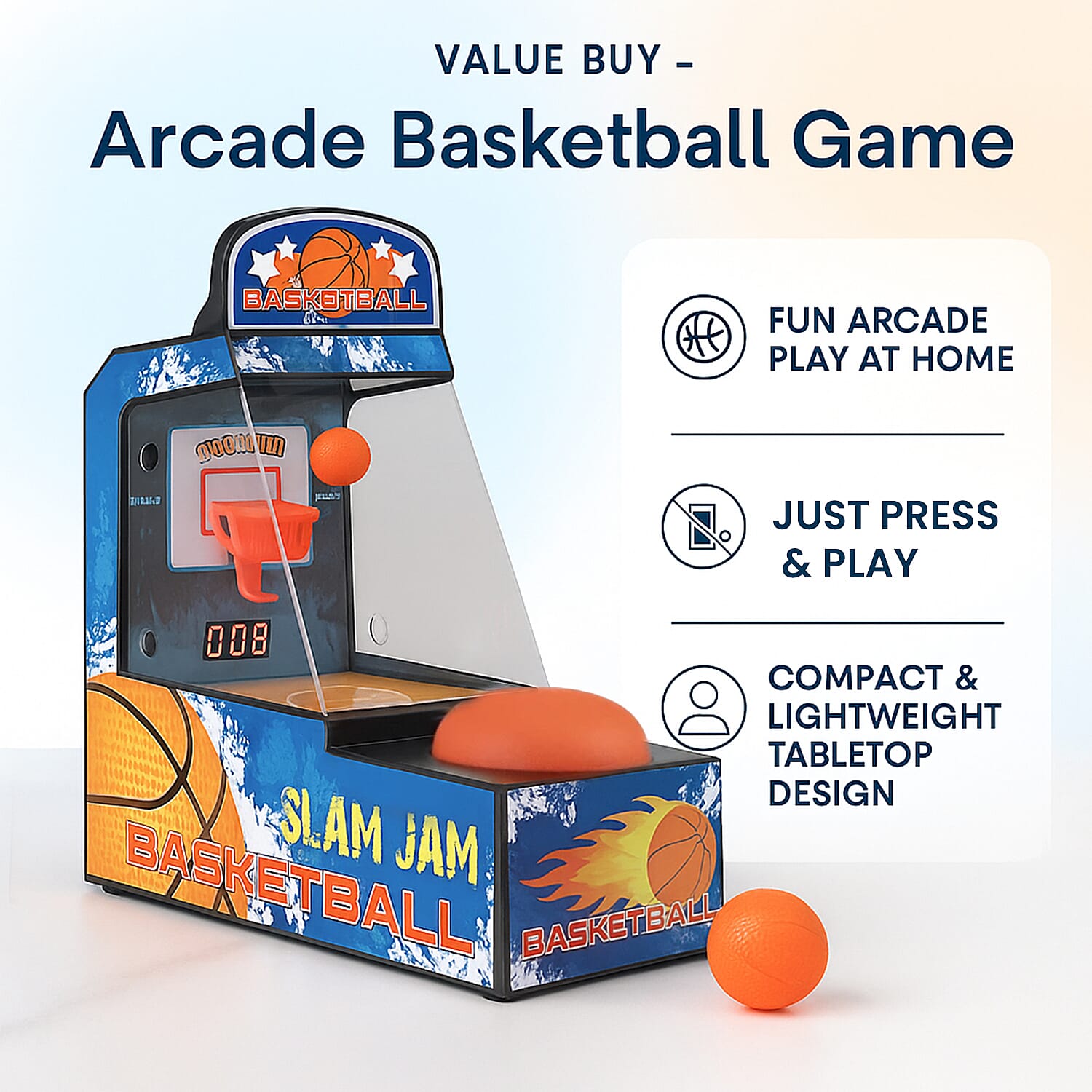 VALUE BUY CLEARANCE OFFER - Arcade Basketball Game