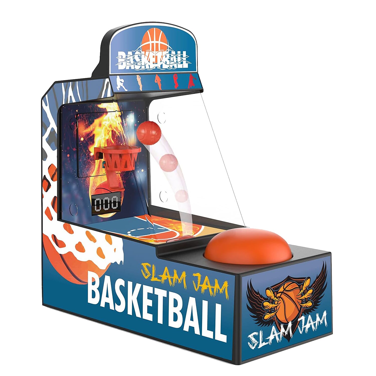 Retro Arcade Basketball Game Indoor Fun