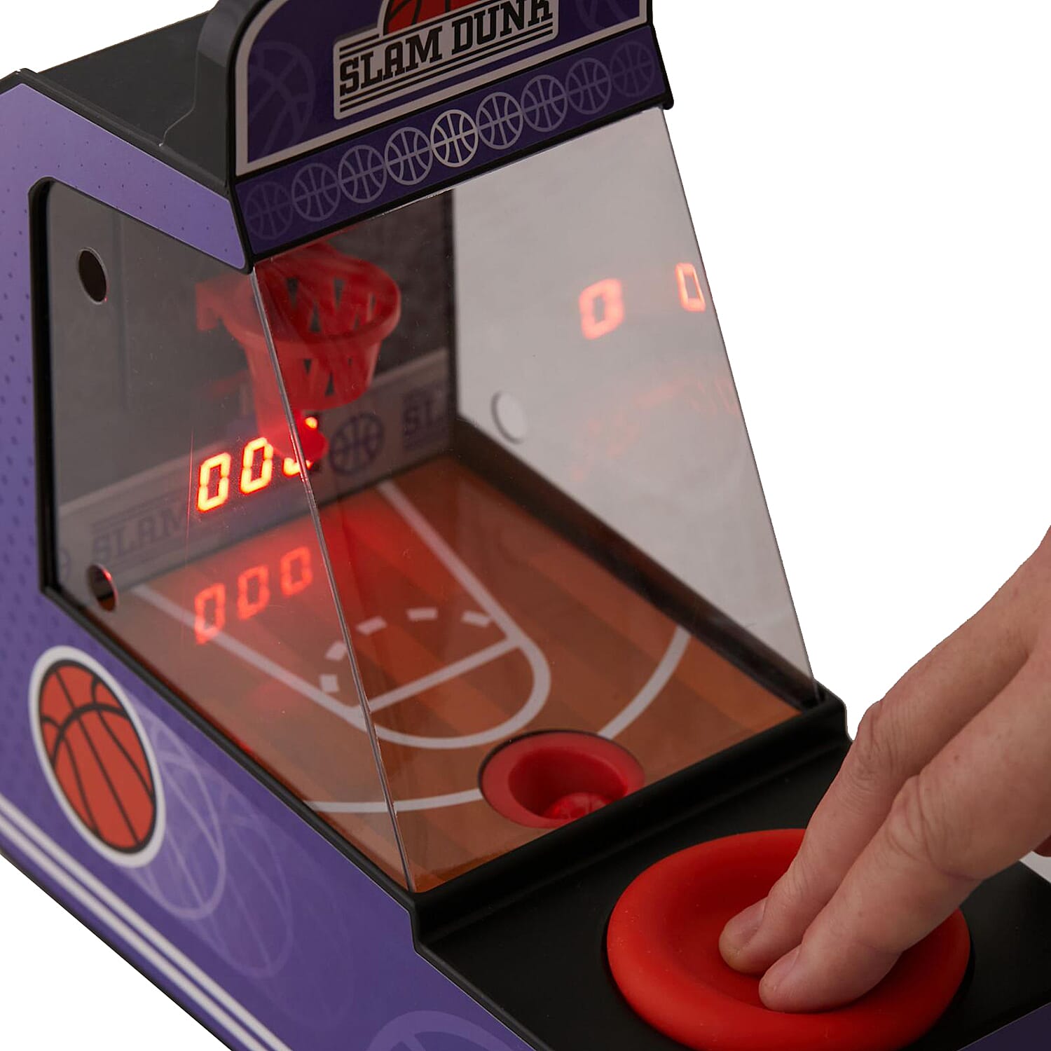 Retro Arcade Basketball Game Indoor Fun