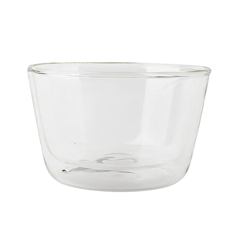 MasterPro Double Walled Borosilicate Mixing Bowls (Set of 2) - 510ml