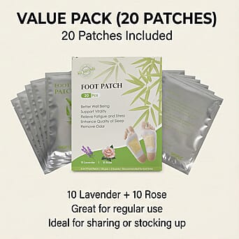 https://tjcuk.sirv.com/Products/78/0/7803843/Set-of-20-Detox-Foot-Patches-with-Lavender-and-Rose_7803843_1.jpg?w=342&h=342