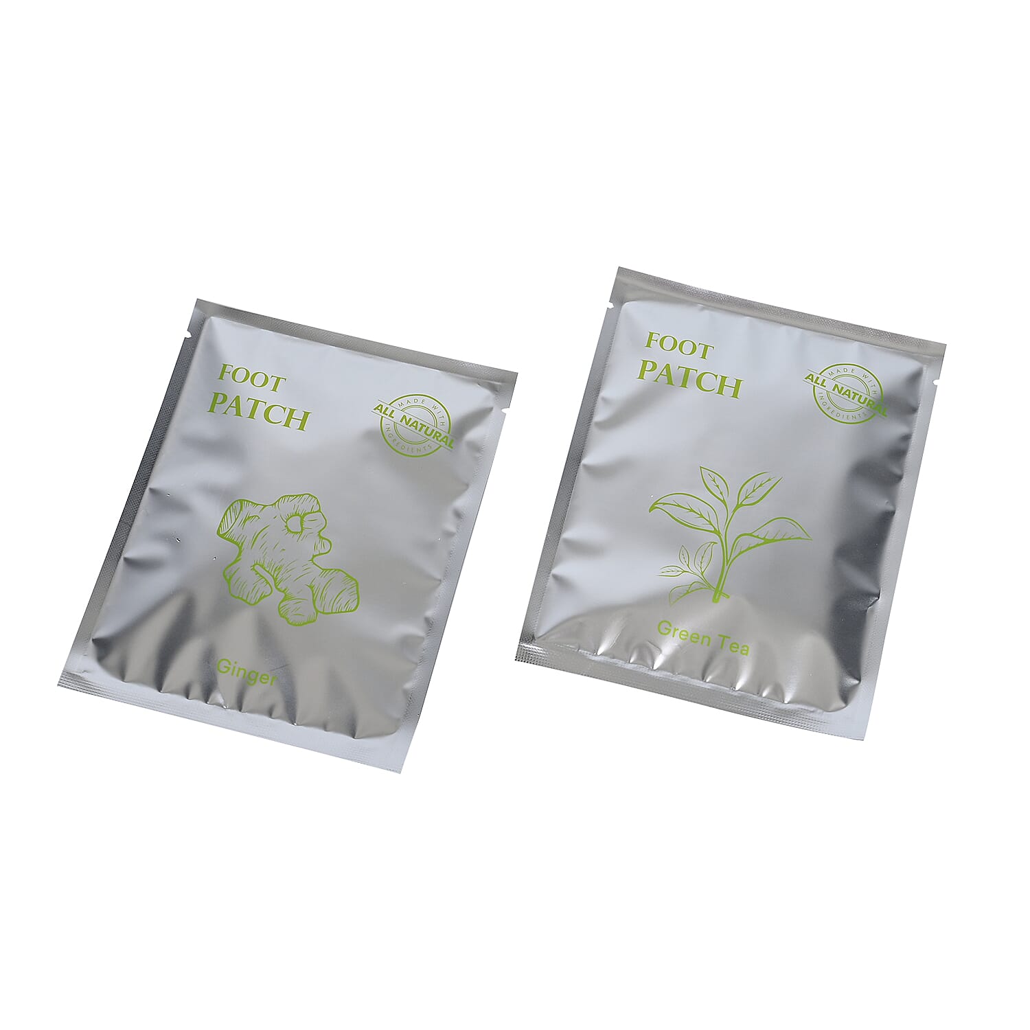 Set of 20 Detox Foot Patches - Lavender & Rose (10pcs each)