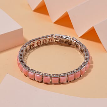 https://tjcuk.sirv.com/Products/78/0/7803845/Pink-Conch-Shell-Cluster-Bracelet-Size-7-in-Rhodium-Overlay-Sterling-S_7803845_1.jpg?w=342&h=342
