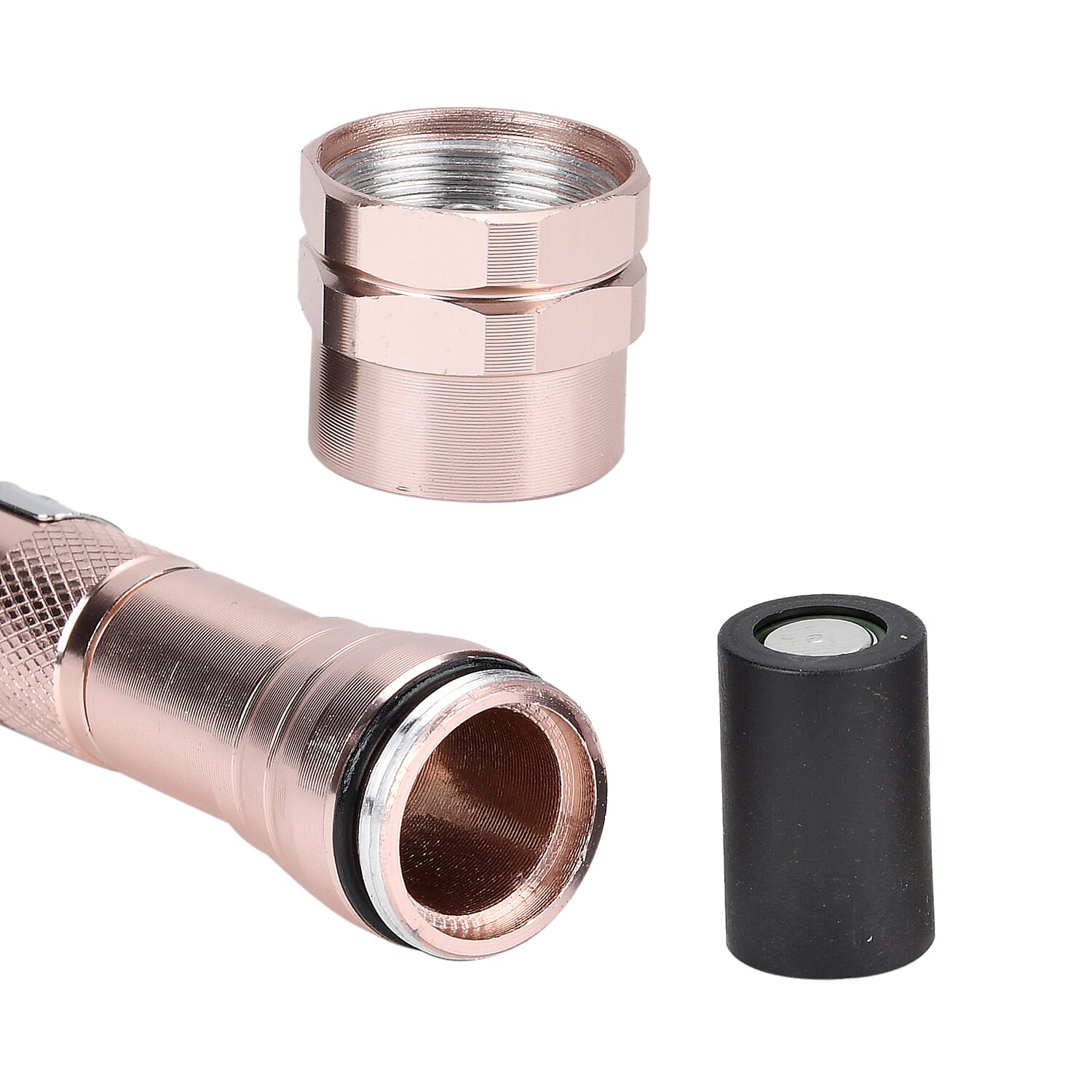 Set of 2 LED Flexible Magnetic Flashlight - Rose Gold Set of 2 LED Flexible Magnetic Flashlight - Rose Gold