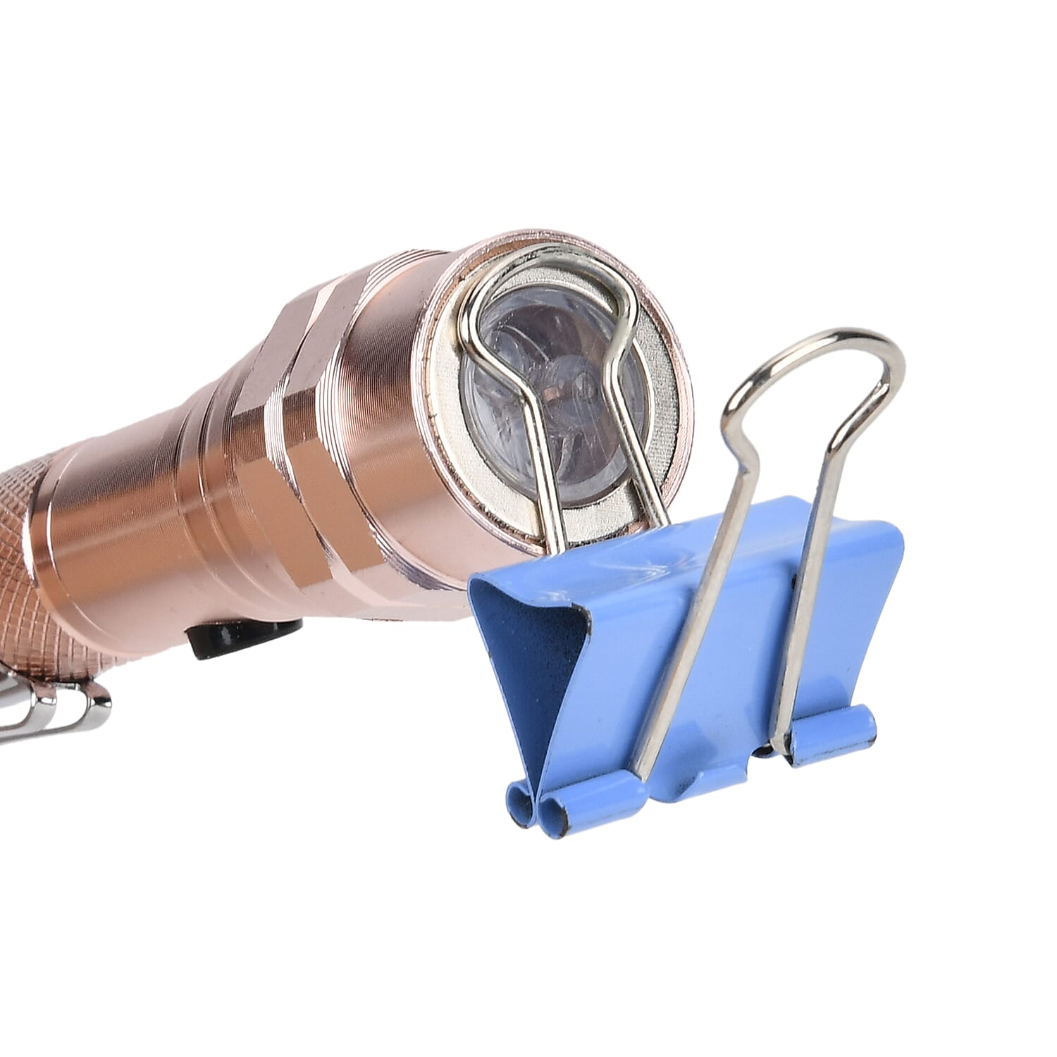 Set of 2 LED Flexible Magnetic Flashlight - Rose Gold Set of 2 LED Flexible Magnetic Flashlight - Rose Gold